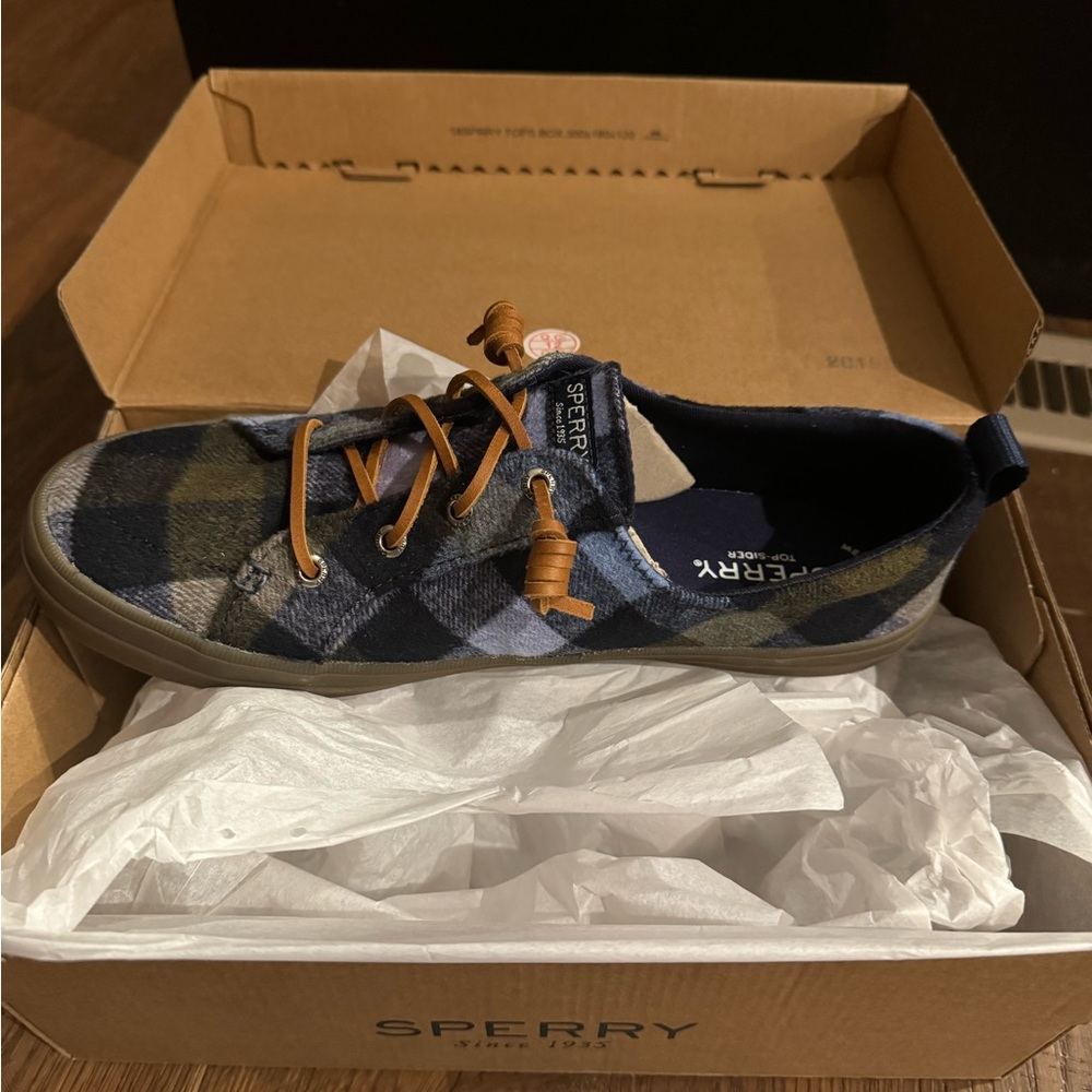Sperry Crest Plaid Wool